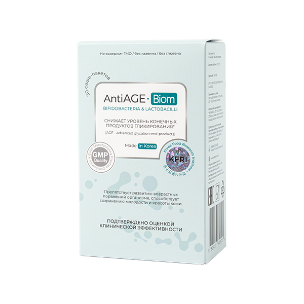 Пробиотик Anti AGE-Biom