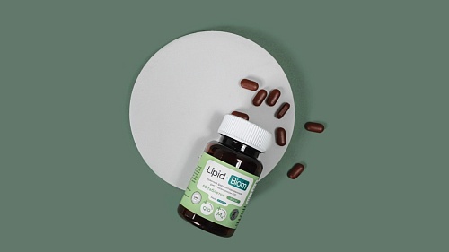Красный ферментированный рис c коэнзимом Q10 "Lipid-Biom" фото